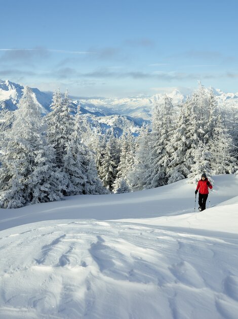 snowshoeing in Arosa Switzerland | © Graubünden Ferien / Stefan Schlumpf