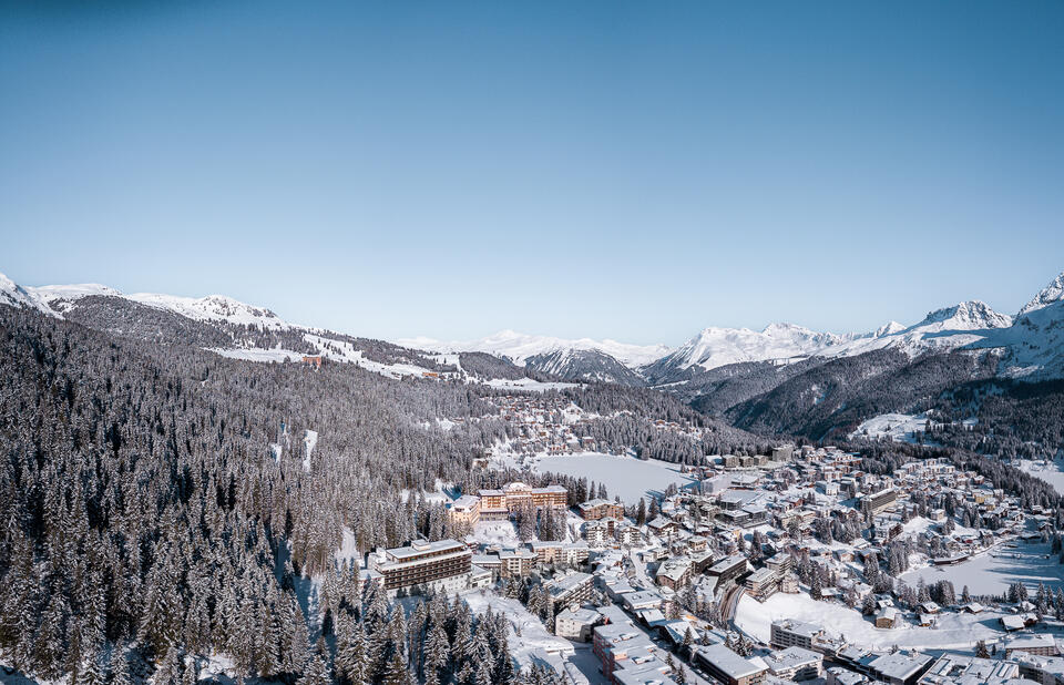 Arosa in winter