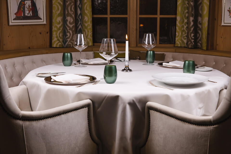 restaurant table Waldhotel Arosa